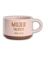 Taza 14 Oz. - Mujer Valiente (Cerámica)