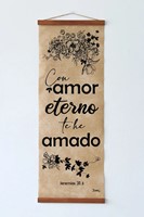 Pergamino de Pared (Cuero Sintético)