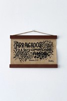 Pergamino de Pared Pequeño (Cuero Sintético)
