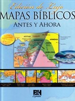 Mapas Bíblicos Antes y Ahora (Tapa Dura) [Libro]