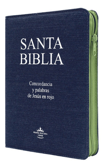 RVR60 Biblia Tamaño Bolsillo Brasileña con Cierre e Índice