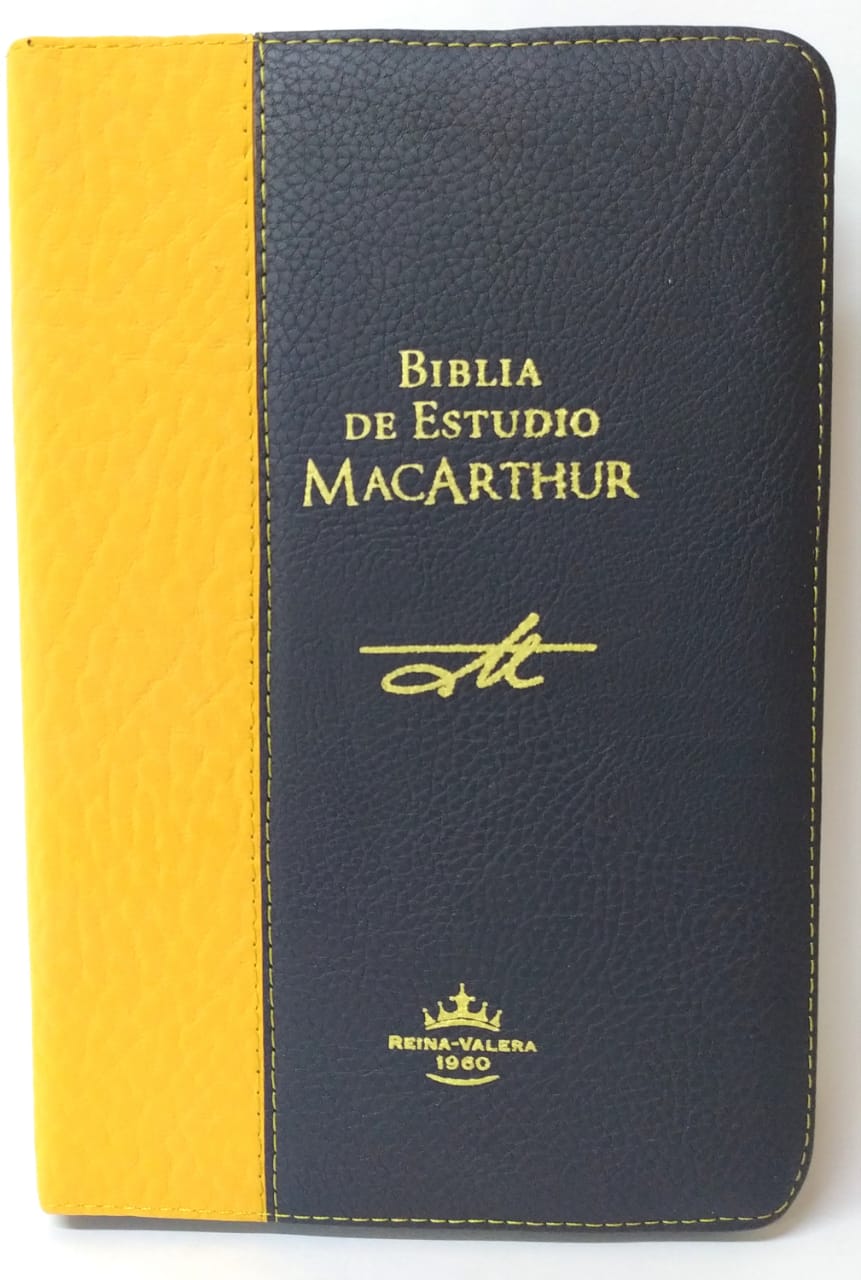 RVR60 Biblia de Estudio MacArthur con Cierre