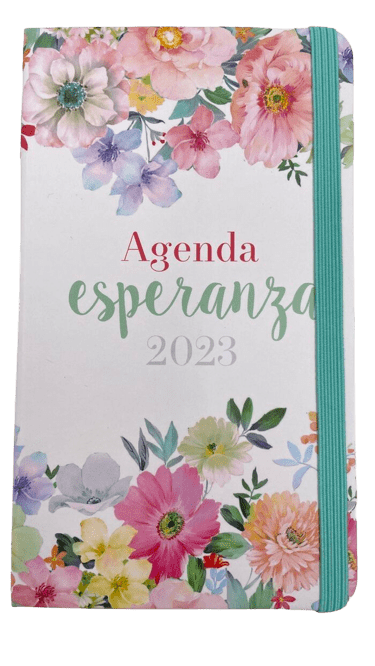 Agenda 2023 de Bolsillo Esperanza Floral