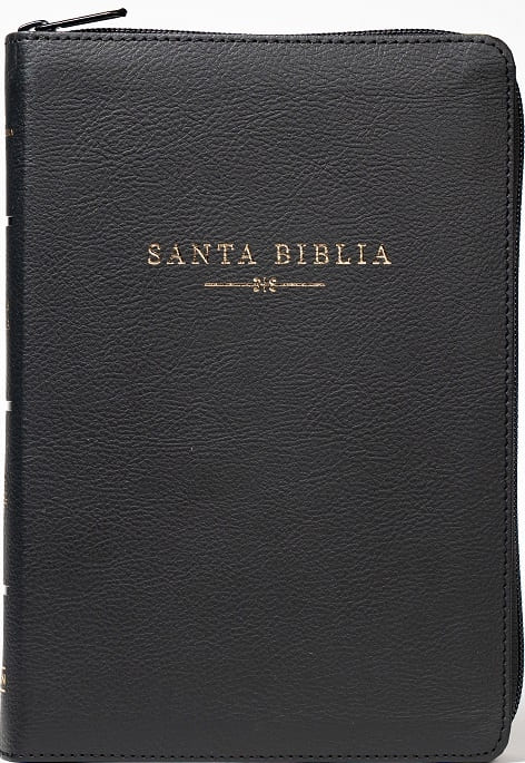 RVR60 Biblia Letra Grande Tamaño Manual con Cierre e Índice