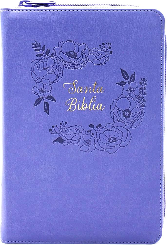 RVR60 Biblia Letra Grande Tamaño Manual con Cierre e Índice
