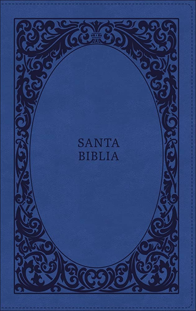 RVR60 Biblia Tierra Santa Letra Grande con Cierre