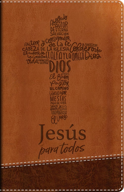 RVR60 Biblia de Promesas Jesús para Todos Tamaño Manual Letra Grande con Cierre