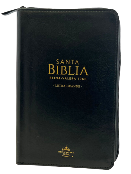 RVR60 Biblia Tamaño Manual Letra Grande con Cierre