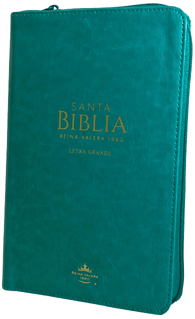 RVR60 Biblia Tamaño Manual Letra Grande con Cierre