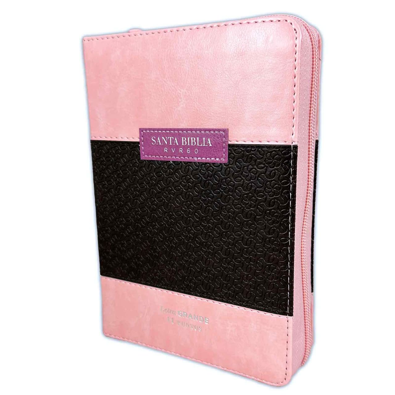 RVR60 Biblia Abba Tamaño Portátil Índice con Cierre Letra Grande