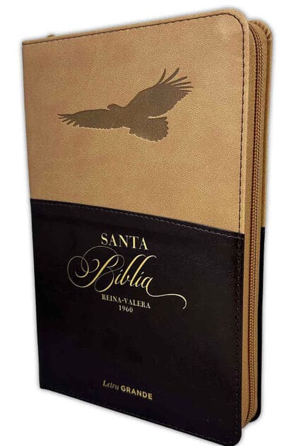 RVR60 Biblia Expresión Águila Tamaño Portátil Índice con Cierre
