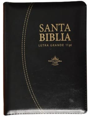 RVR60 Biblia Tamaño Portátil Letra Gigante con Cierre e Índice