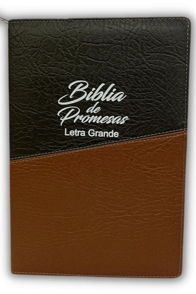 RVR60 Biblia de Promesas Letra Gigante Forrada con Cierre