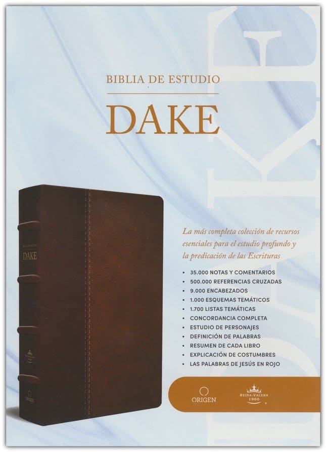 RVR60 Biblia de Estudio Dake