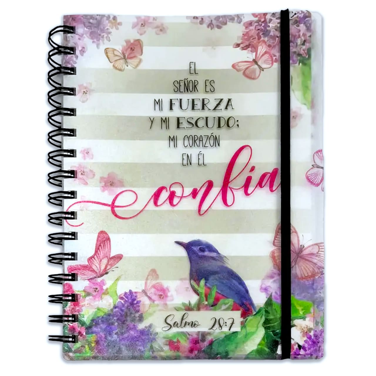 Libreta Anillada Transparente - Confía
