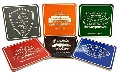 Pack de 6 Posavasos - Vintage