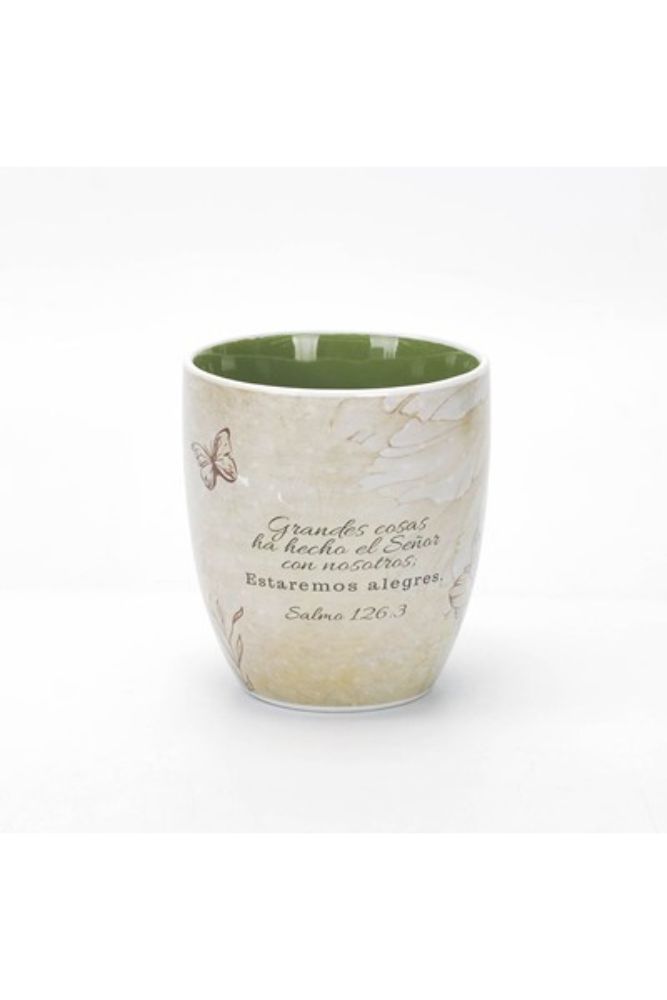 Taza Vintage 15 oz Grandes Cosas Ha Hecho el Señor
