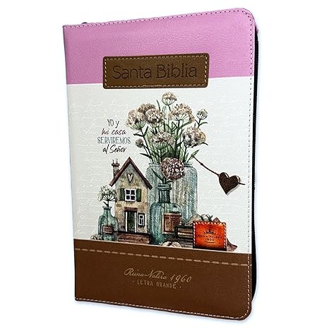 RVR60 Biblia Tamaño Manual Letra Grande con Índice y Cierre