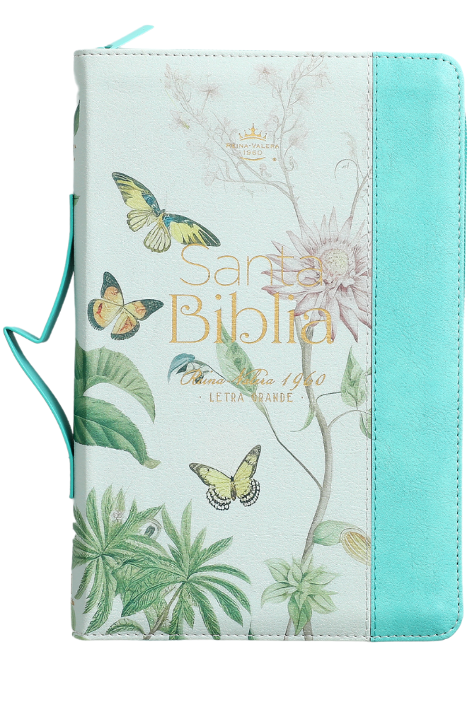 RVR60 Biblia Tamaño Manual Letra Grande con Índice y Cierre