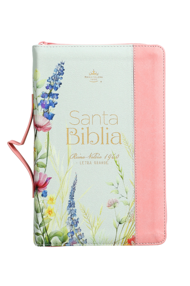 RVR60 Biblia Tamaño Manual Letra Grande con Índice y Cierre