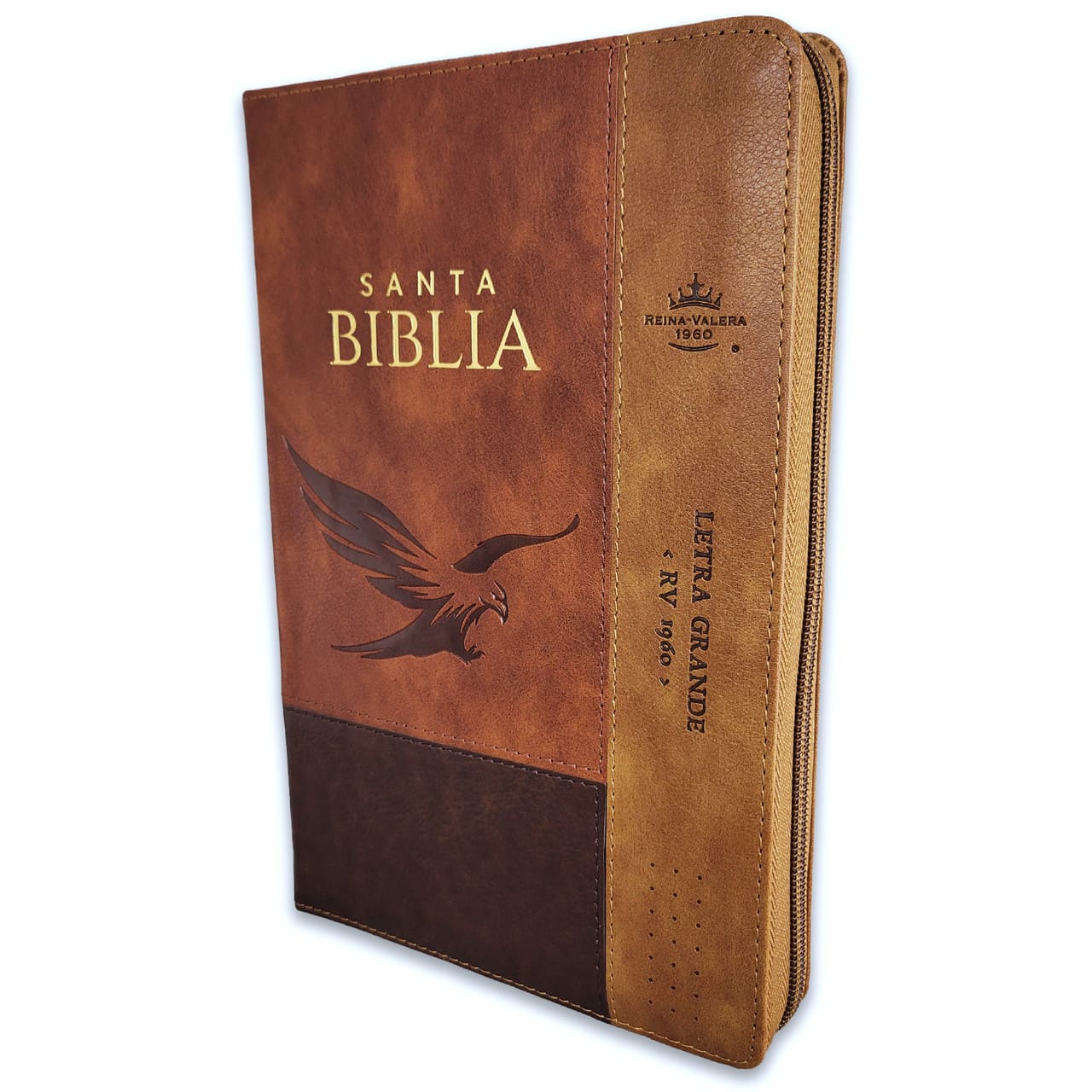 RVR60 Biblia Tamaño Manual Letra Grande con Cierre e Índice