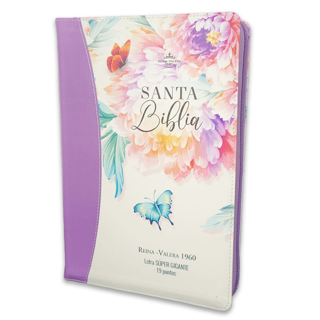 RVR60 Biblia Tamaño Grande Letra Súper Gigante con Cierre e Índice
