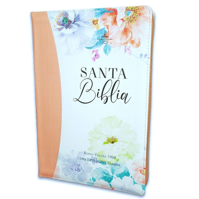 RVR60 Biblia Tamaño Grande Letra Súper Gigante con Cierre e Índice