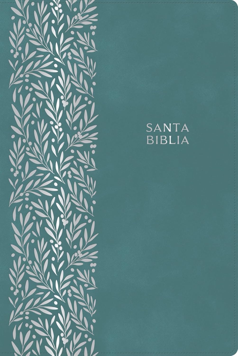 Biblia RVR 1960 Letra Gigante Verde Esmeralda Símil Piel 5 22085