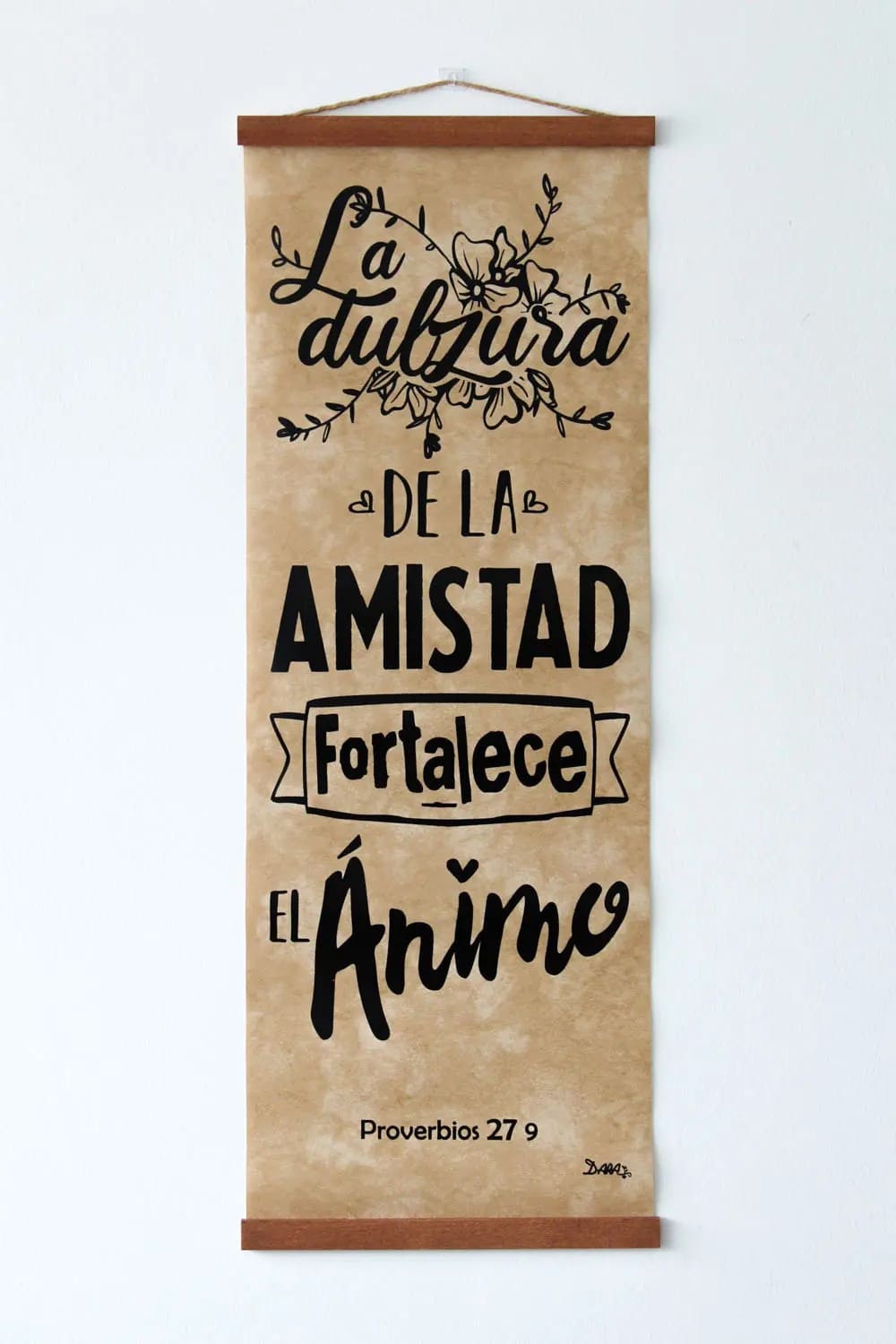 Pergamino de Pared