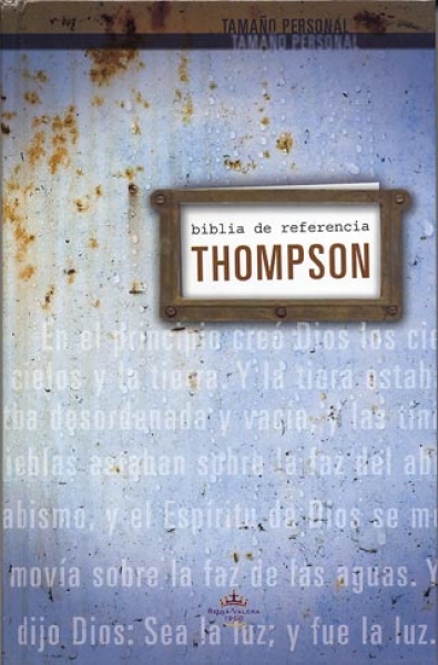 RVR60 Biblia de Referencia Thompson Personal