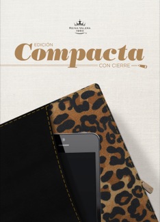 RVR60 Biblia Leopardo Edición Compacta con Cierre